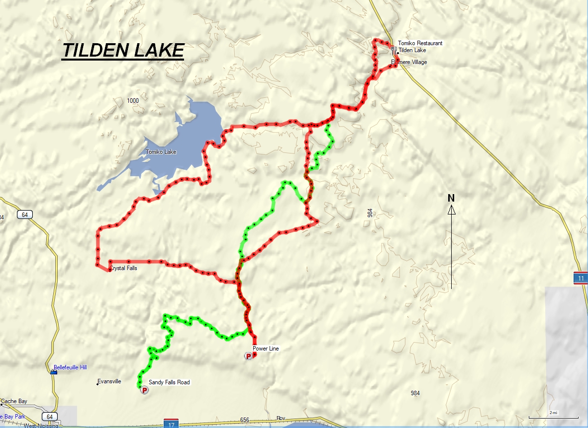 Tilden Lake Ride West Nipissing ATV Club